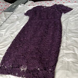 Purple dress size 10
